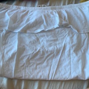 White off the shoulder Bodysuit